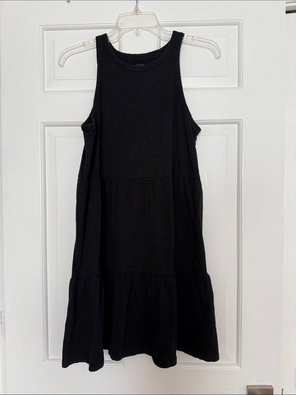 GAP Black Sleeveless Mini Dress